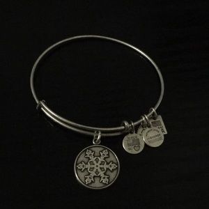 Alex and Ani snowflake bracelet